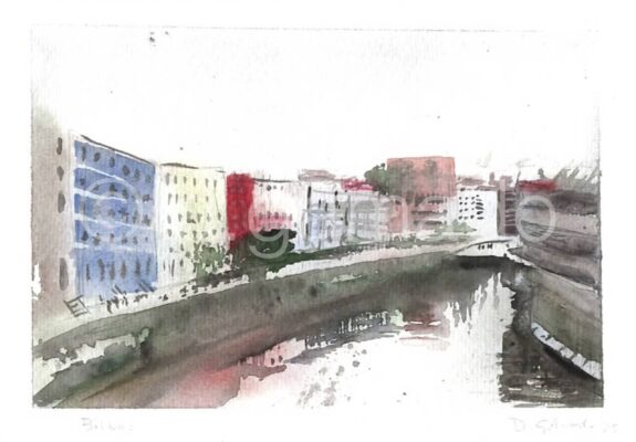 Puente de la Merced, 2025
Acuarela sobre papel
18x26 cm
46€