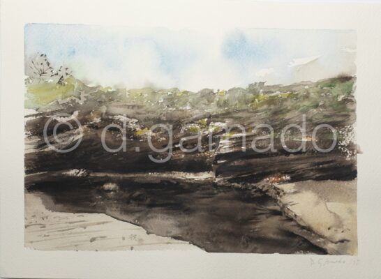 La cala de las mulas 2, 2025
Acuarela sobre papel
28x36 cm
<s>99</s>€ 69€