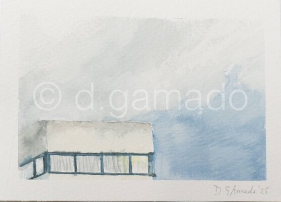 El Conservatorio, 2025
Acuarela sobre papel
13x18cm
23€